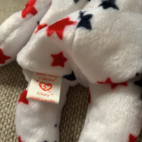 Vintage Ty Original Beanie Babies Lot of Patriotic Bears - Picture 6 of 16